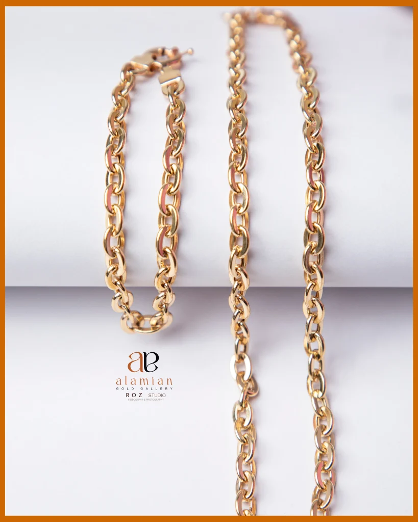 گردنی و دستبند طرح هرمس